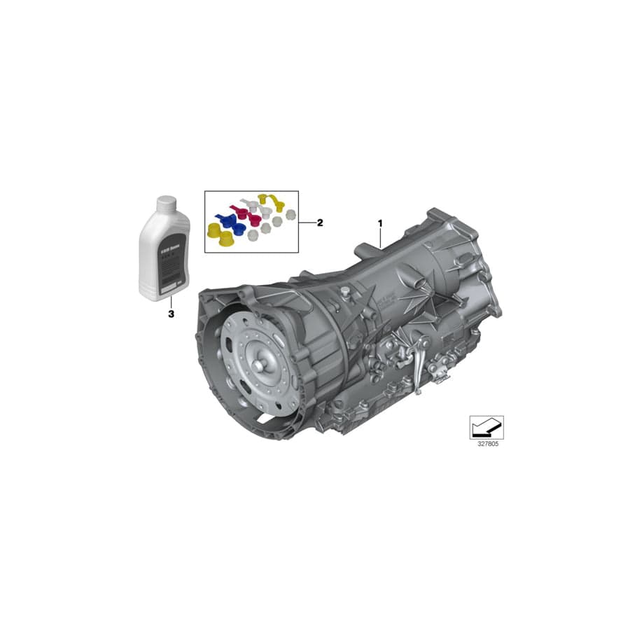 Genuine BMW 24008601212 F33 F36 F32 Exch. Automatic Transmission Eh GA8HP45X (Inc. 335iX & 435iX) | ML Performance UK Car Parts