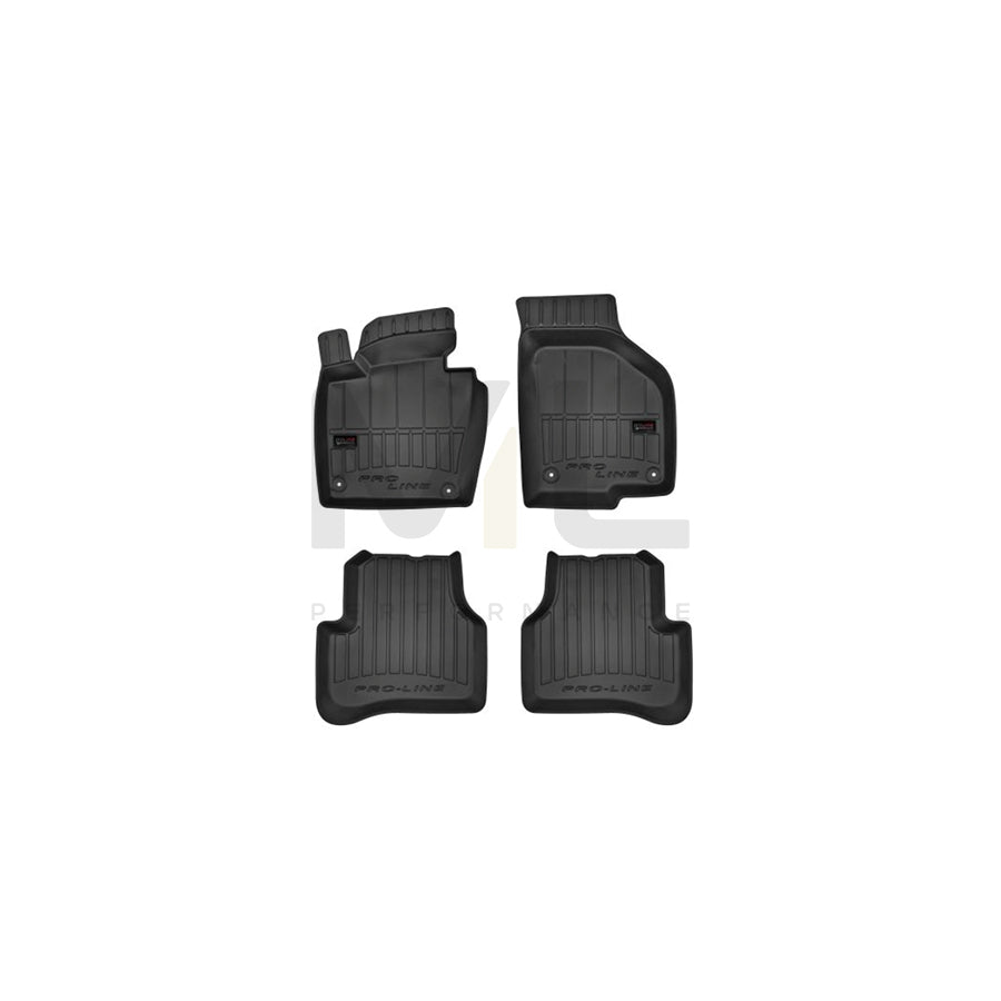 FROGUM Tailored 3D407077 Floor mat set for VW PASSAT Elastomer, Front and Rear, Quantity: 4, Black | ML Performance Car Parts