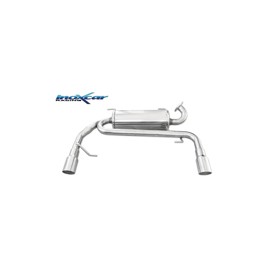 InoXcar SUSW.01.RA Suzuki Swift Rear Silencer | ML Performance UK Car Parts