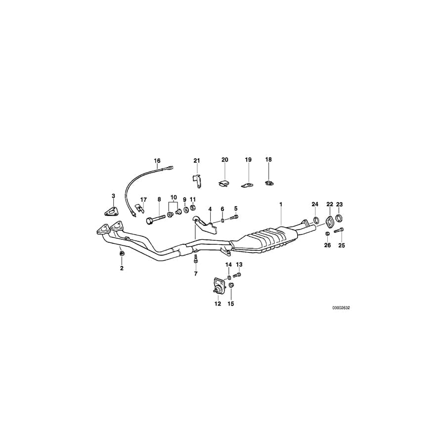 Genuine BMW 11781714780 E28 E34 Holder (Inc. 528e, 520i & 525i) | ML Performance UK Car Parts