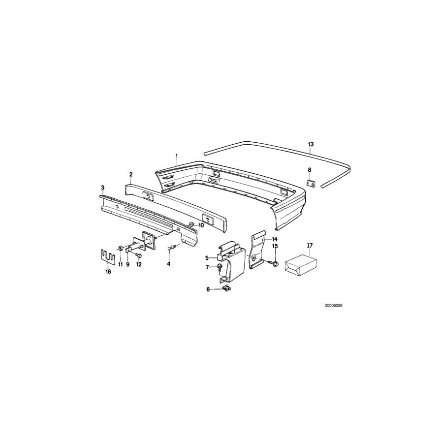 Genuine BMW 51121971553 E30 Classic Spacer Plate (Inc. M3, E30 M3 Gr.A/DTM & E30 M3 Gr.N) | ML Performance UK Car Parts