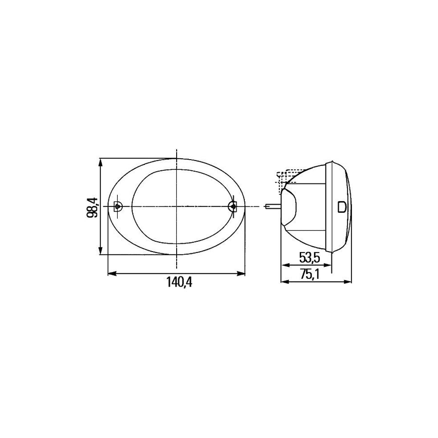 Hella 2BE 343 130-081 Indicator