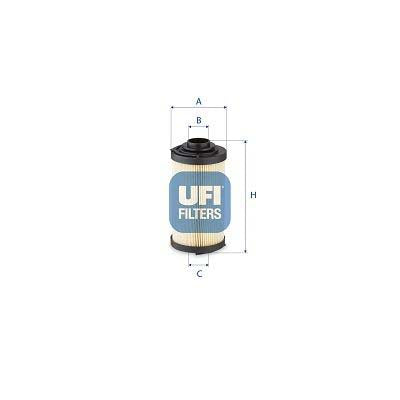 UFI 83.046.00 Filter, Operating Hydraulics