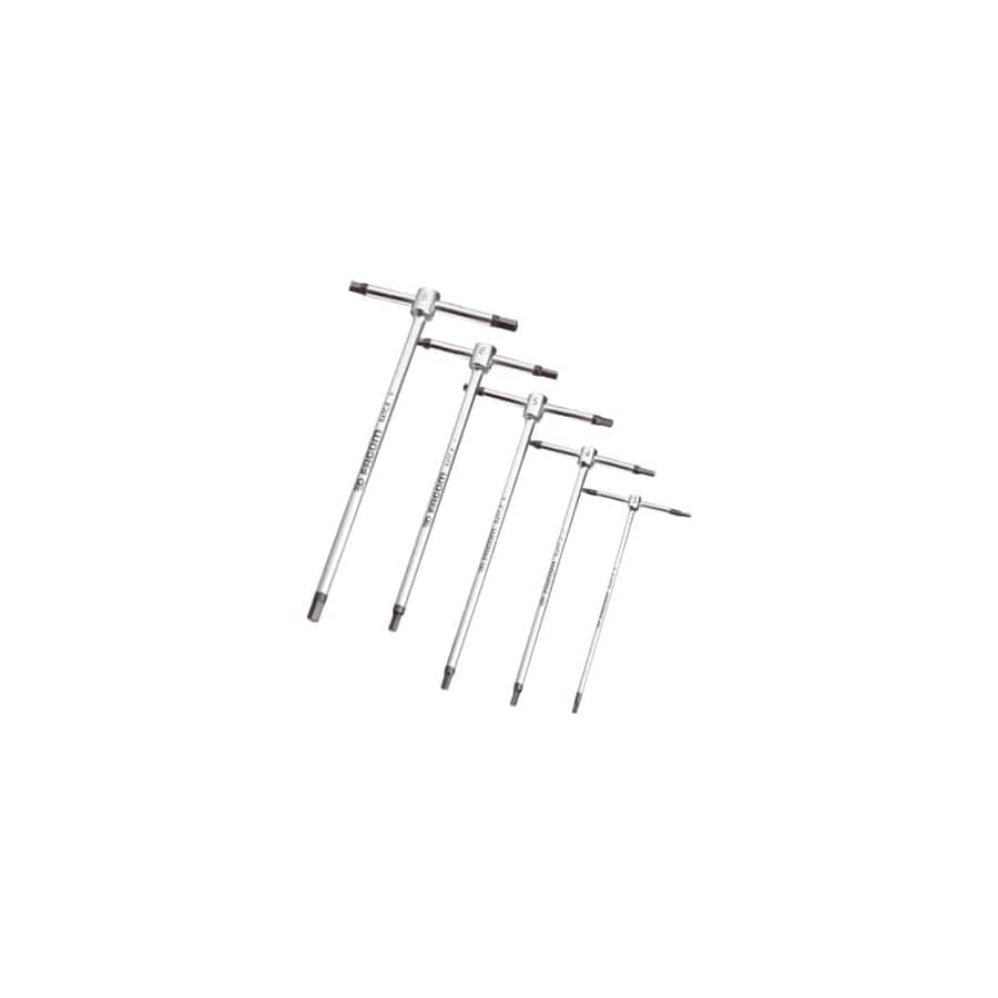 Facom FCM84TCJE5 T-Handle Metric Hexagon Key Set, 5 Piece | ML Performance UK