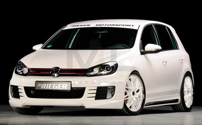 Rieger 00059520 VW Mk6 Golf Front Splitter (GTI & GTD) 3 | ML Performance UK Car Parts