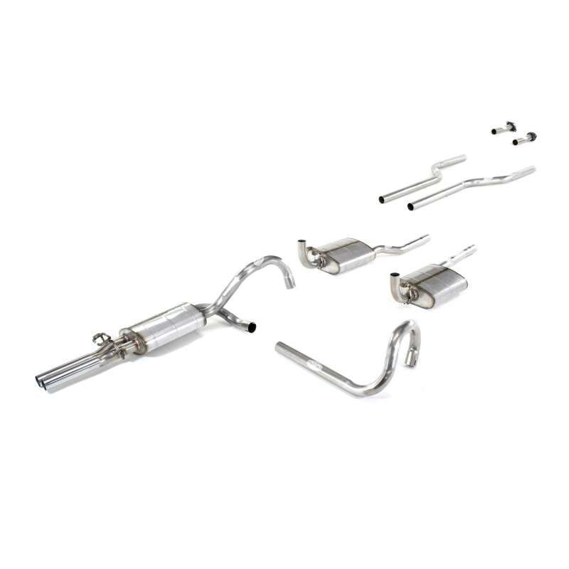 QuickSilver FD360 Ford Capri 2.0 2.3 2.6 (V6) Mk 1 - Stainless Steel Exhaust System NFP | ML Performance UK Car Parts