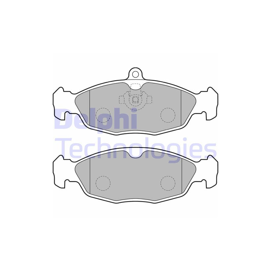 Delphi Lp1755 Brake Pad Set