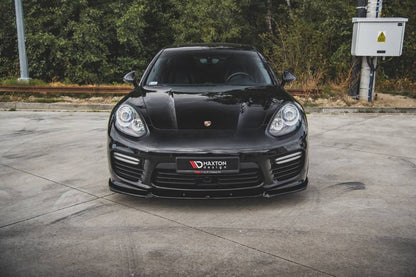 Maxton Design Porsche Panamera Turbo 970 (Facelift) Front Splitter V.1