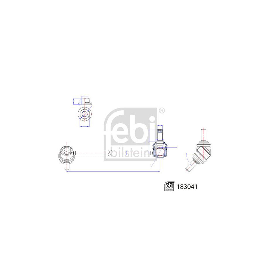 Febi Bilstein 183041 Anti Roll Bar Link