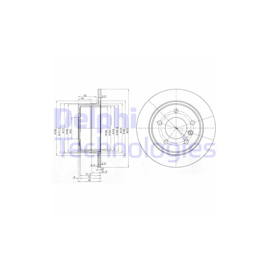 Delphi Bg3040 Brake Disc