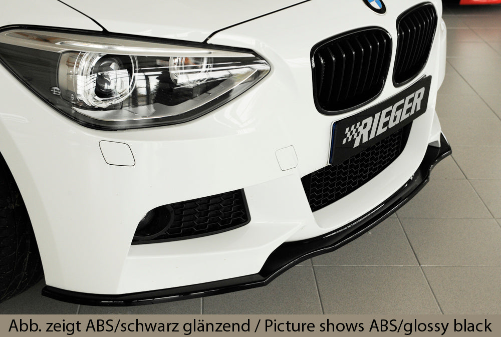 Rieger 00035050 BMW F20 F21 Front Splitter 6 |ML Performance UK Car Parts