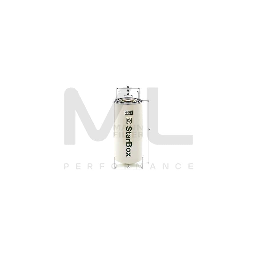 MANN-FILTER LB 13 145/25 Filter, compressed air system  | ML Performance Car Parts