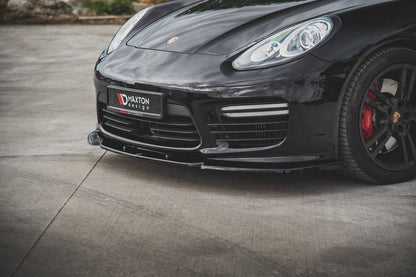 Maxton Design Porsche Panamera Turbo 970 (Facelift) Front Splitter V.1