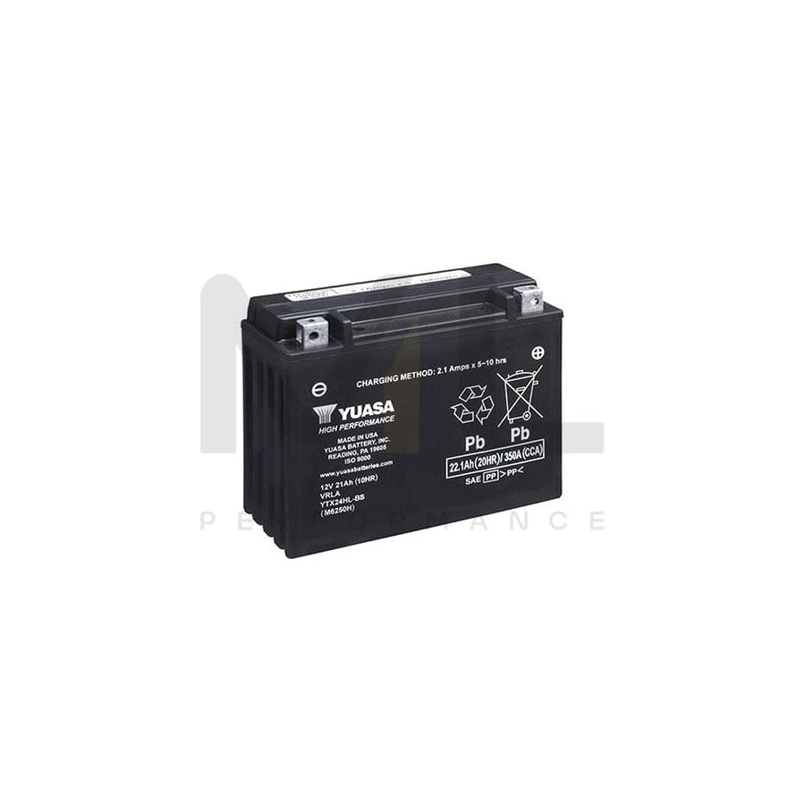 Yuasa YTX24HL-BS 12V High Performance Maintenance Free Motorbike & Motorcycle Battery | ML Performance UK Car Parts