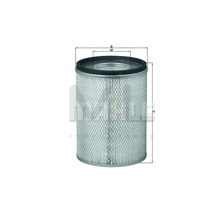 MAHLE ORIGINAL LX 116 Air Filter Filter Insert | ML Performance Car Parts