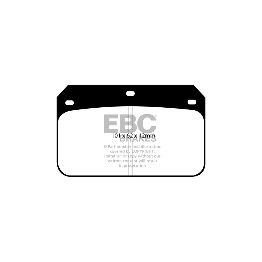 EBC DP2001 Greenstuff 2000 Series Sport Brake Pads 2 | ML Performance UK Car Parts