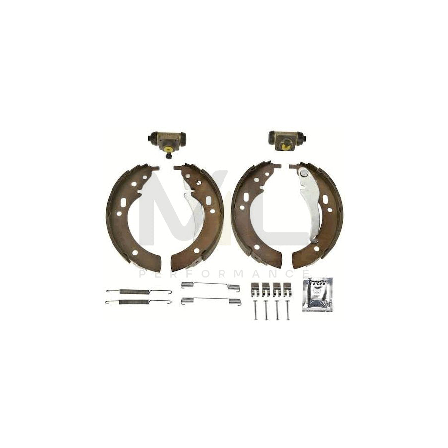 TRW Brake Kit BK1550 Brake Shoe Set for BMW 3 Series with wheel brake cylinder | ML Performance Car Parts