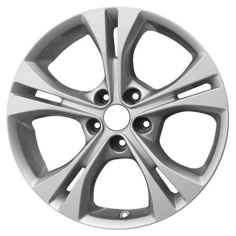 GENUINE FORD 1775346 x4 SET OF 4 MONDEO ALLOY WHEEL 17" 5 X 2-SPOKE DESIGN, SPARKLE SILVER 09/2010 - 08/2014 | ML Performance UK