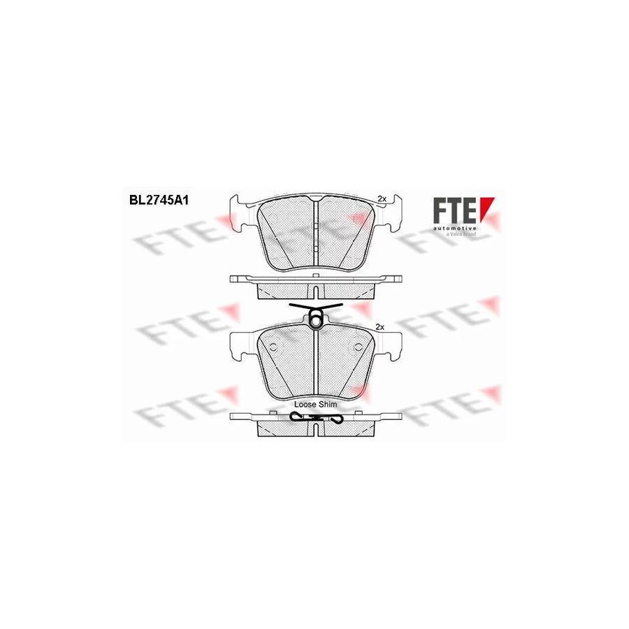 Fte BL2745A1 Brake Pad Set | ML Performance UK Car Parts