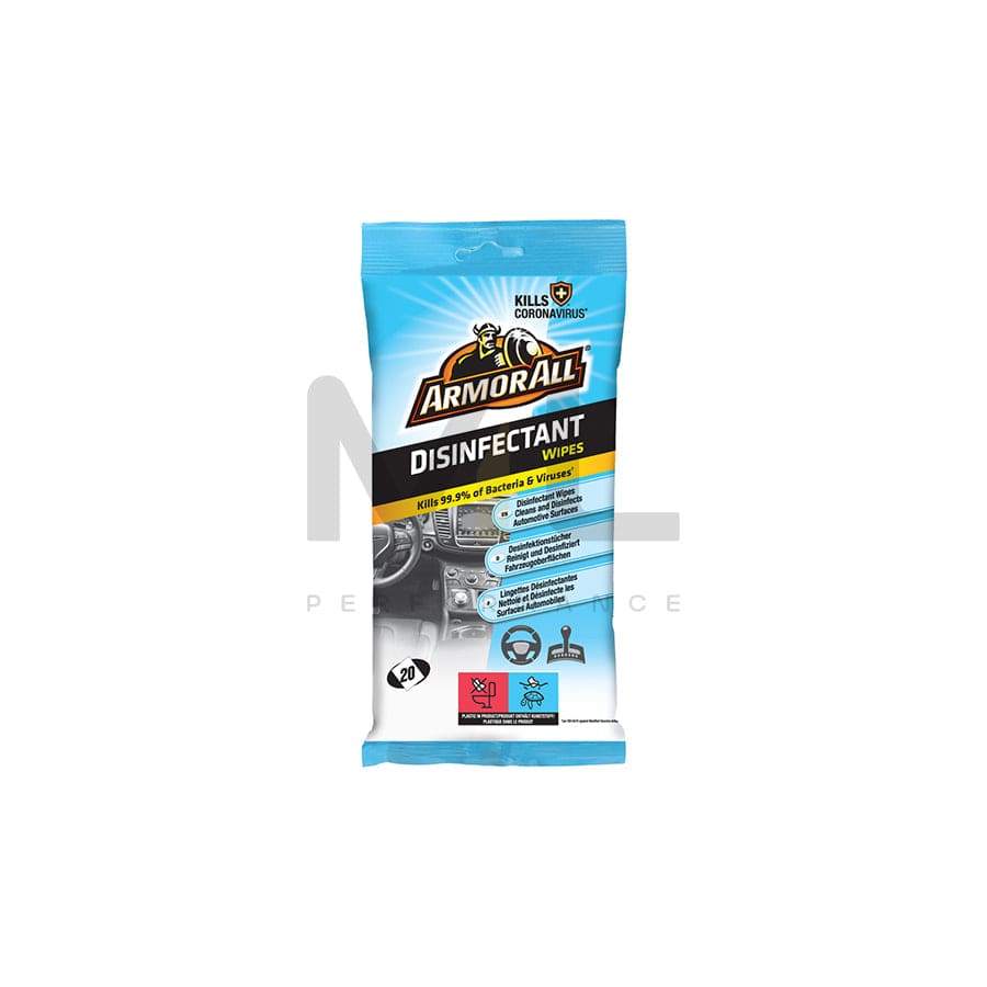 ARMORALL AA 20ct Disinfectant Wipes | ML Performance UK Car Parts