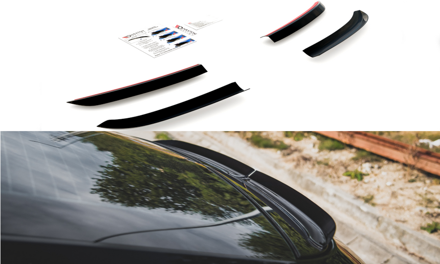 Maxton Design PO-PA-970-T-CAP1T Spoiler Cap Porsche Panamera Turbo 970 (Facelift) | ML Performance UK Car Parts