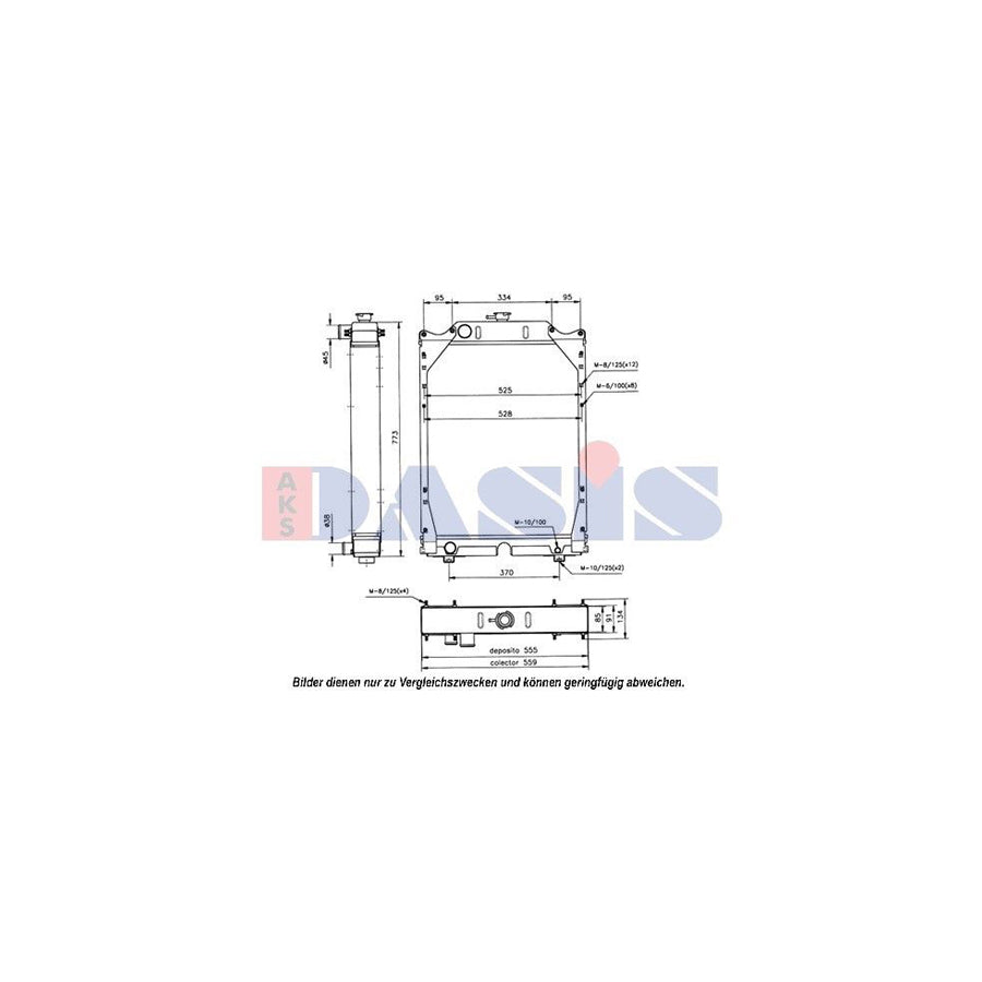 AKS Dasis 400001N Engine Radiator | ML Performance UK