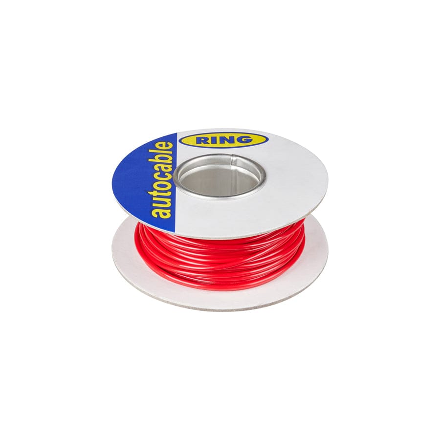 RING RC0128R 44/0.30mm  Single Thin Wall Cable 30m (Red) | ML Performance