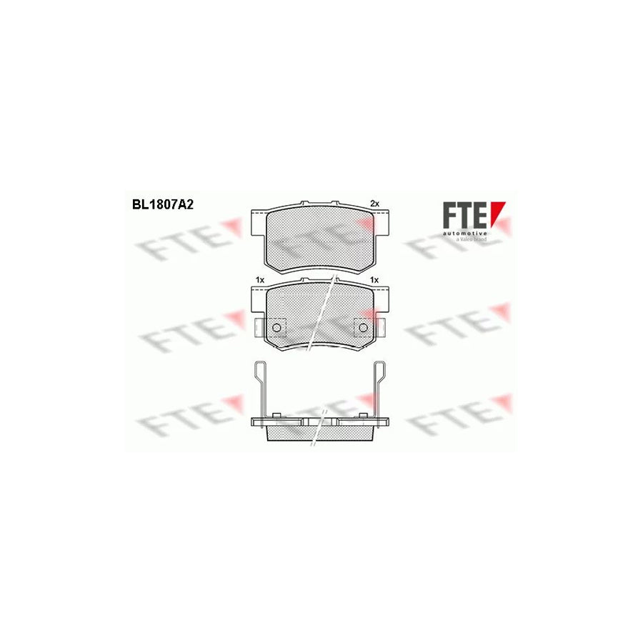 Fte 9010383 Brake Pad Set | ML Performance UK Car Parts