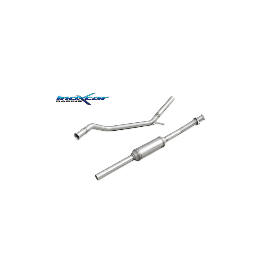 InoXcar TCC4S Citroen C4 Central Pipe with Silencer | ML Performance UK Car Parts