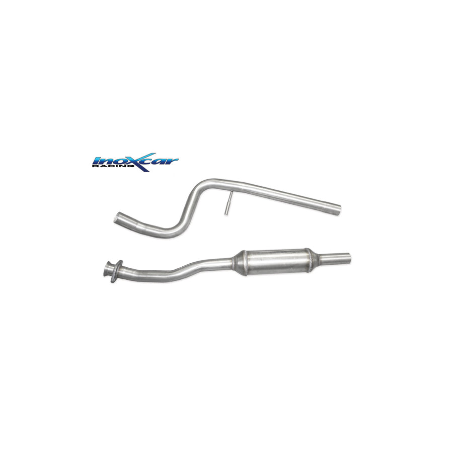 InoXcar TCC2S Citroen C2 Central Pipe with Silencer | ML Performance UK Car Parts