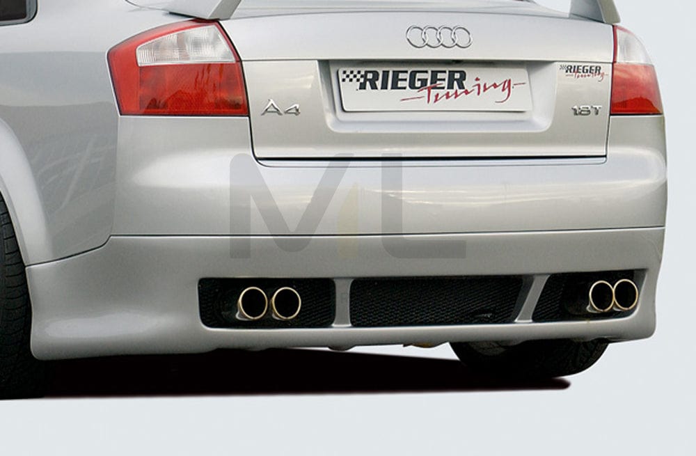 Rieger 00055206 Audi 8E B6 A4 Rear Diffuser 2 | ML Performance UK Car Parts