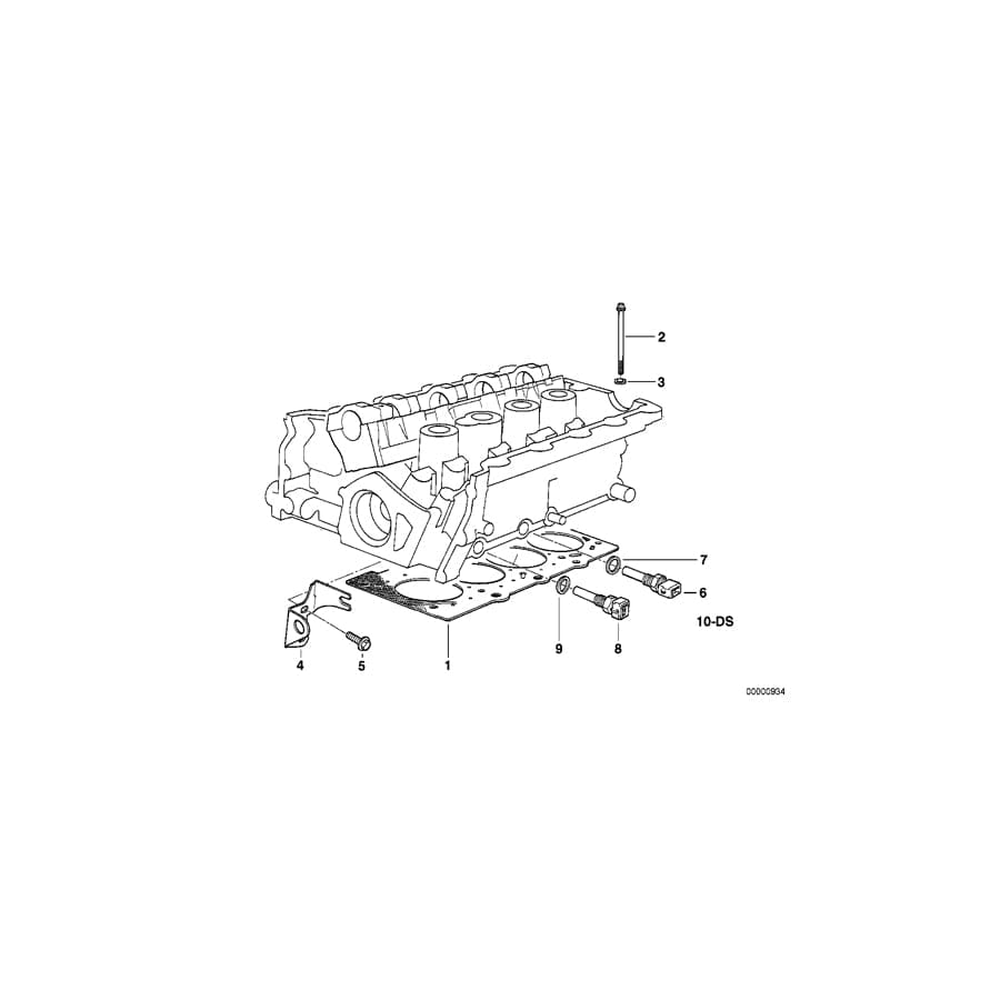 Genuine BMW 11129066434 E36 Gasket Set Cylinder Head Asbestos Free (Inc. 318is, 318i & 318ti) | ML Performance UK Car Parts