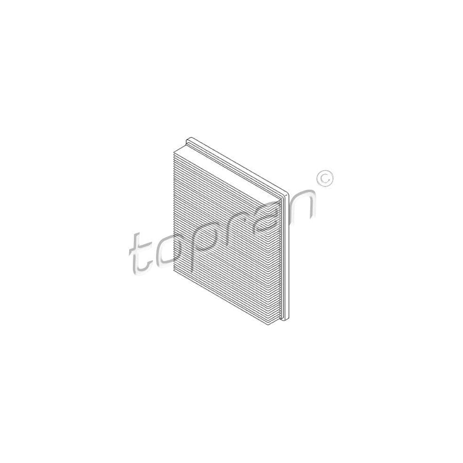 TOPRAN 304 053 Air Filter for FORD TRANSIT | ML Performance UK Car Parts