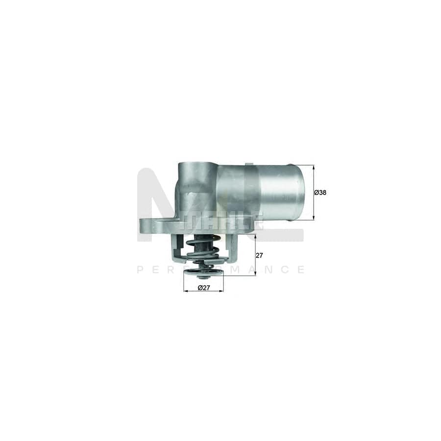 MAHLE ORIGINAL TI 76 87D Engine thermostat Opening Temperature: 87��C, with seal | ML Performance Car Parts