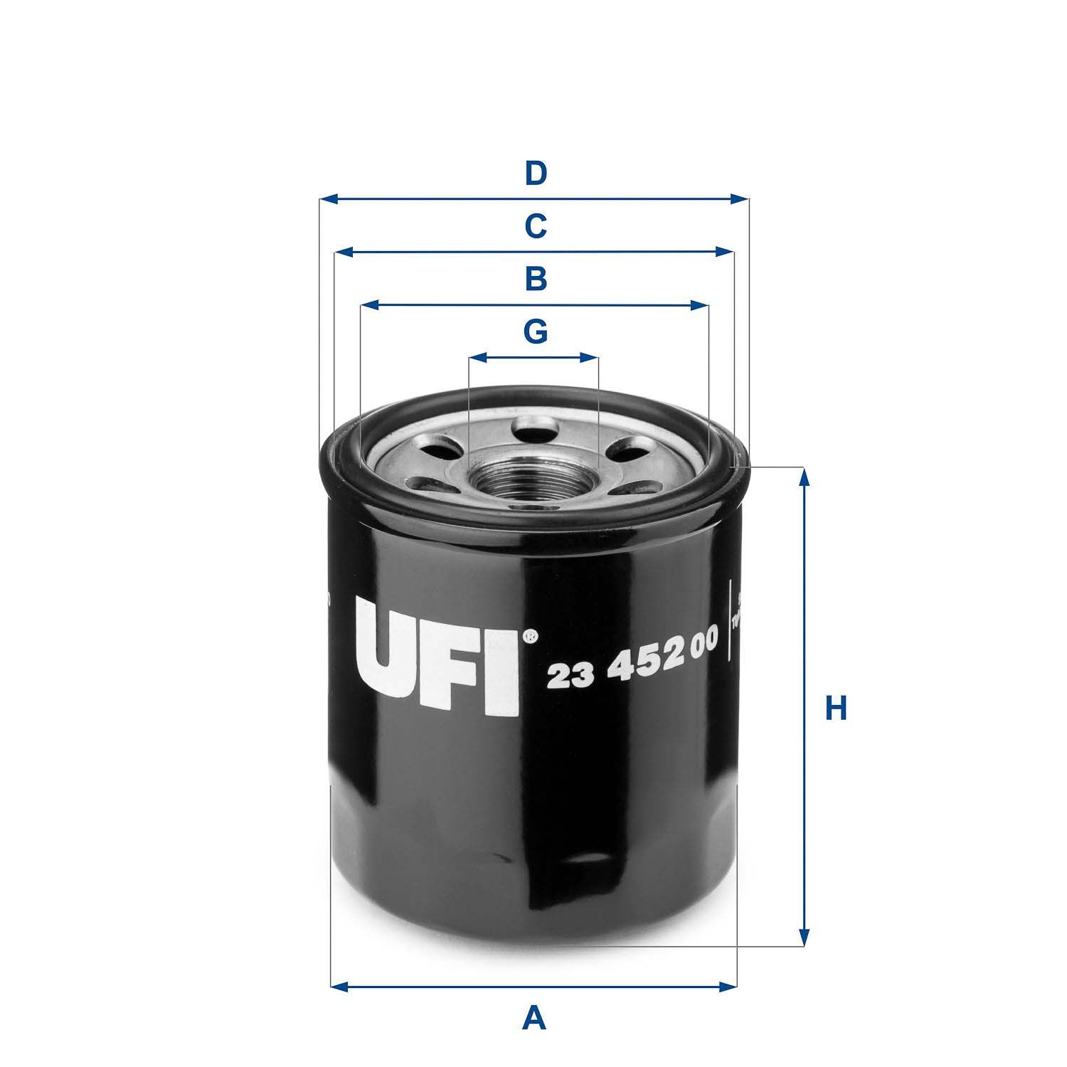 UFI 23.452.00 Oil Filter