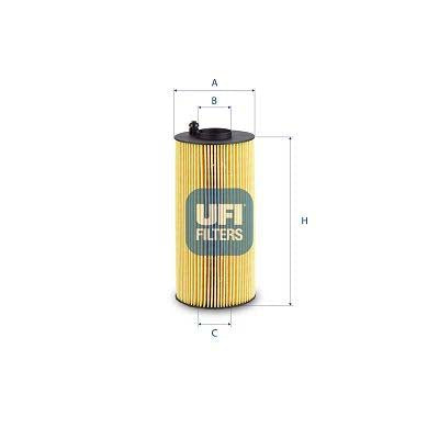 UFI 25.240.00 Oil Filter