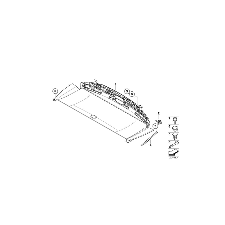 Genuine BMW 54347186794 F23 E88 Pin (Inc. 220d, 230iX & 128i) | ML Performance UK Car Parts