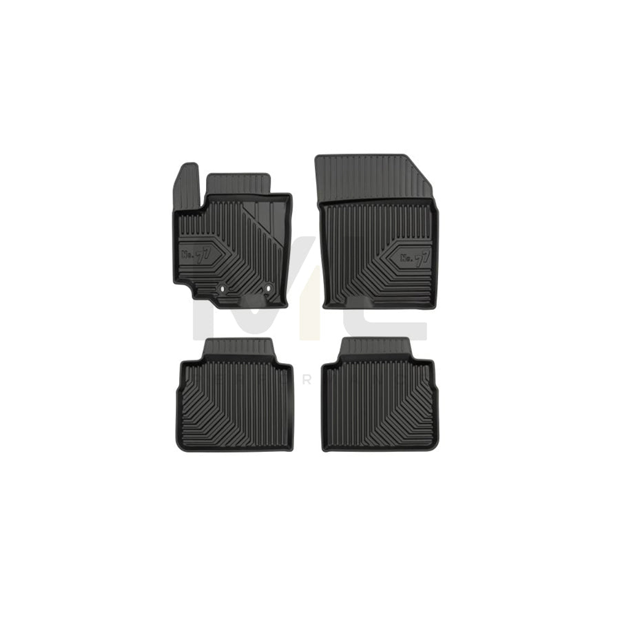 FROGUM Tailored 77408036 Floor mat set for SUZUKI SX4 II S-Cross (JY) Elastomer, Front and Rear, Quantity: 4, Black | ML Performance Car Parts