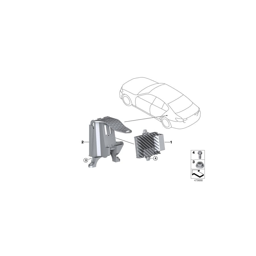 Genuine BMW 65128717604 G12 G11 G30 Control Unit With Active Sound Design (Inc. M760LiX, M550dX & 530dX) | ML Performance UK Car Parts