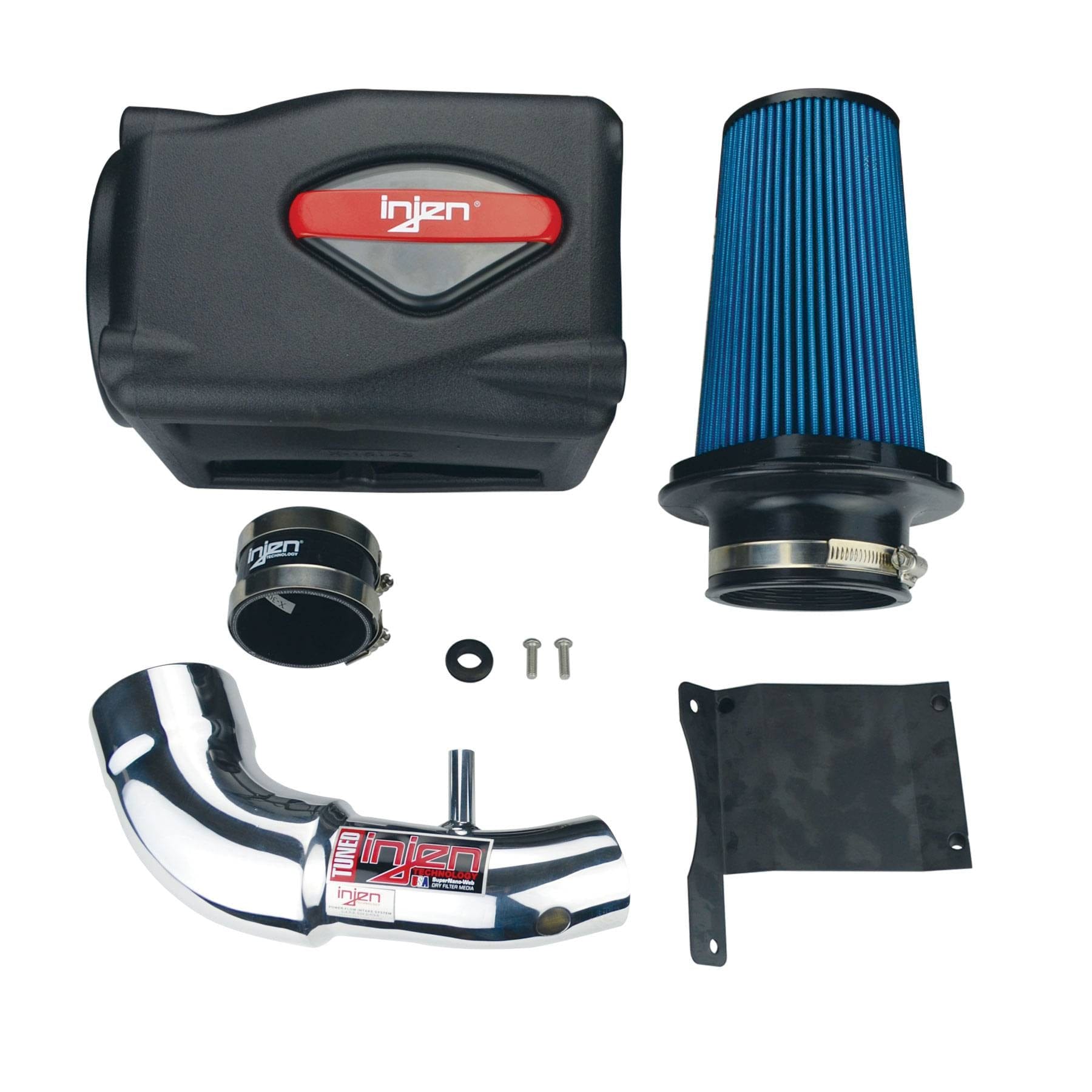 INJEN PF COLD AIR INTAKE SYSTEM W/ ROTOMOLDED AIR FILTER HOUSING (POLISHED) - PF5002P