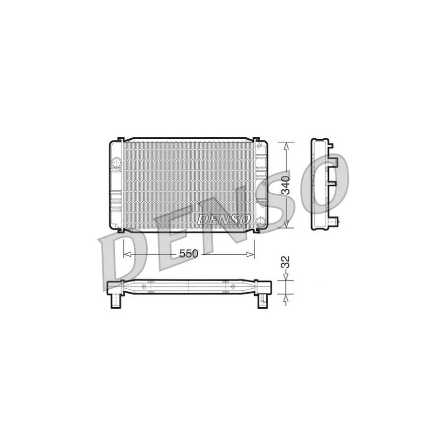 Denso DRM33010 Drm33010 Engine Radiator For Volvo 340-360 | ML Performance UK