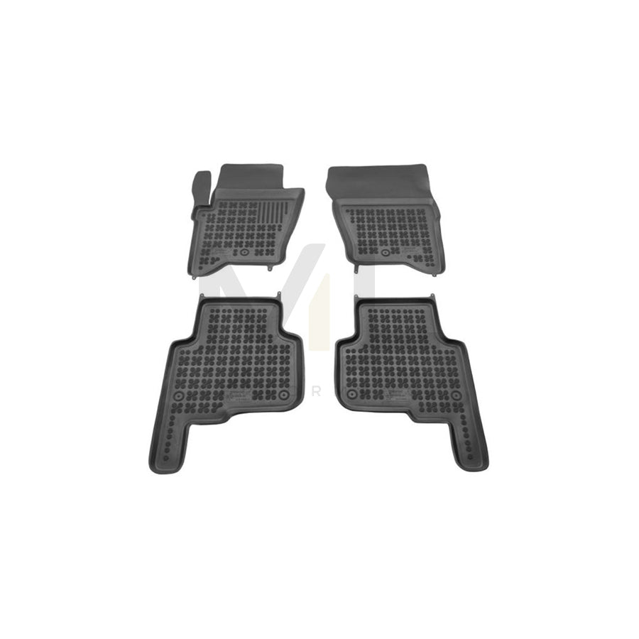 REZAW PLAST 202902 Floor mat set for LAND ROVER DISCOVERY Elastomer, Front and Rear, Black | ML Performance Car Parts