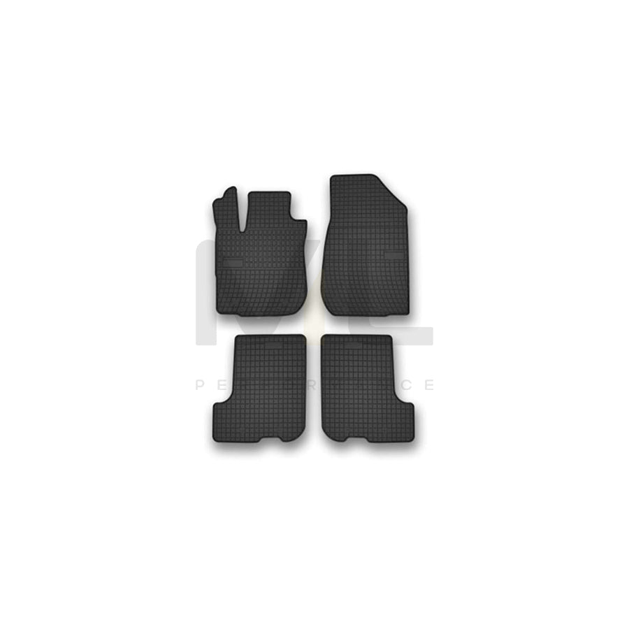 FROGUM Tailored 402263 Floor mat set for DACIA Sandero II Elastomer, Front and Rear, Quantity: 4, Black | ML Performance Car Parts