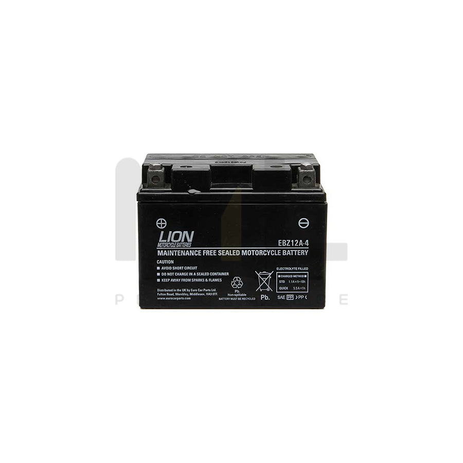 Lion Motor Cycle Battery (EBZ12A-4) | ML Performance UK Car Parts