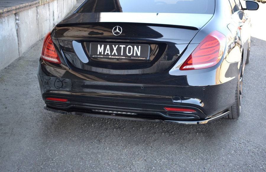 Maxton Design Mercedes Benz S-Class W222 AMG-Line Central Rear Splitter