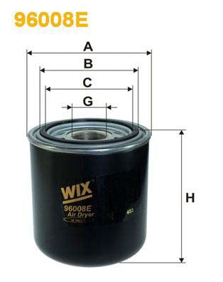 WIX Filters 96008E Air Dryer, Compressed-Air System