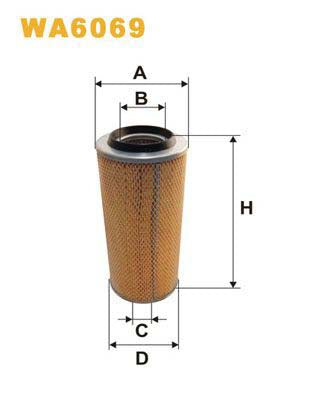 WIX Filters WA6069 Air Filter