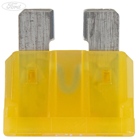 GENUINE FORD 1591031 MOTORCRAFT 20 AMP 32 VOLT BLADE FUSE TYPE YELLOW | ML Performance UK