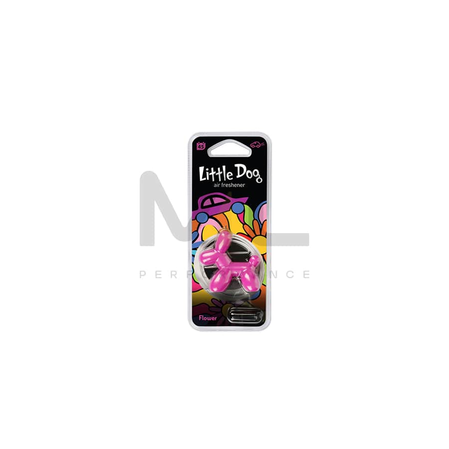 Little Dog Pink Flower | ML Performance UK Car Parts