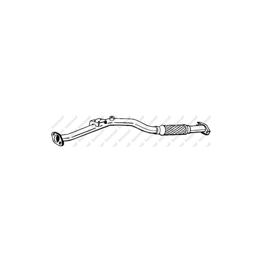 Bosal 853-537 Exhaust Pipe For Subaru Justy Ii (Jma, Ms)